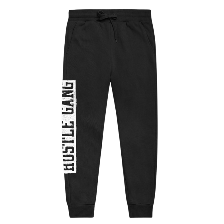SWEATPANT STAMP - BLK